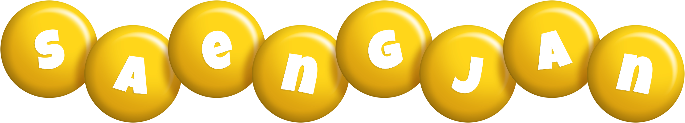 Saengjan candy-yellow logo