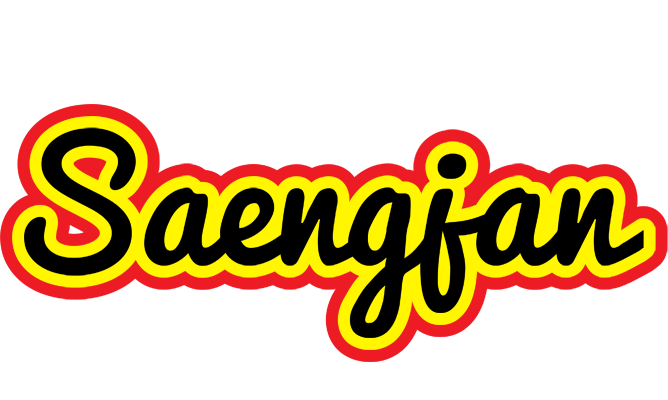 Saengjan flaming logo