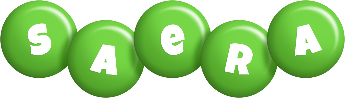 Saera candy-green logo