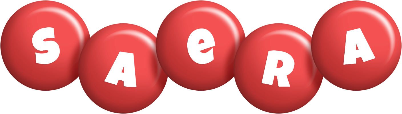 Saera candy-red logo