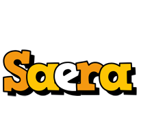 Saera cartoon logo