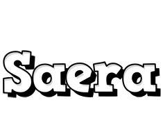 Saera snowing logo