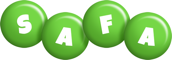 Safa candy-green logo