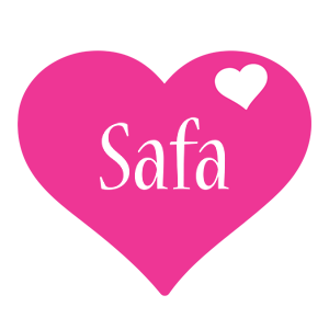 Safa love-heart logo