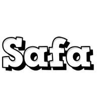 Safa snowing logo