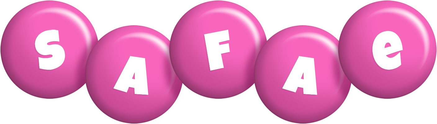 Safae candy-pink logo