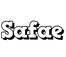 Safae snowing logo