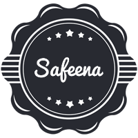 Safeena badge logo