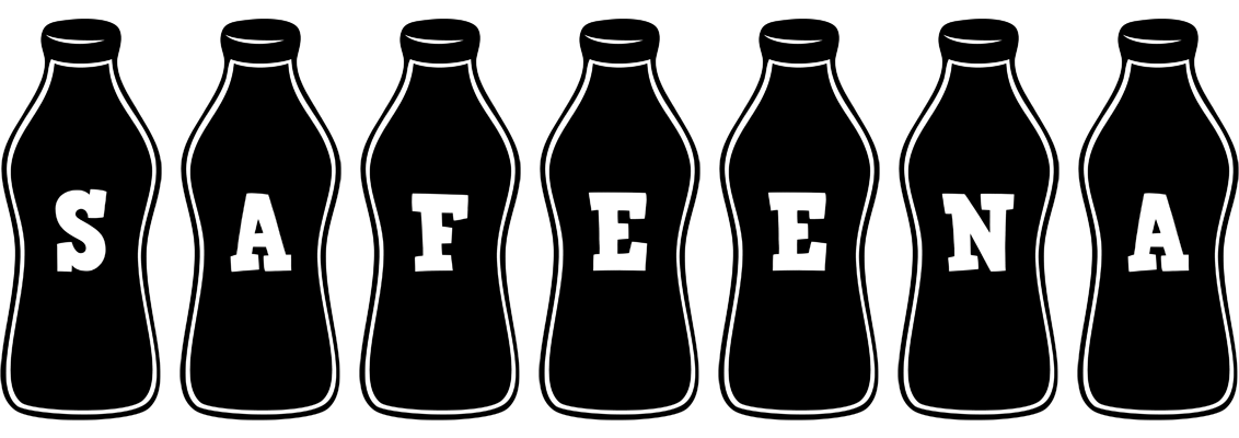 Safeena bottle logo