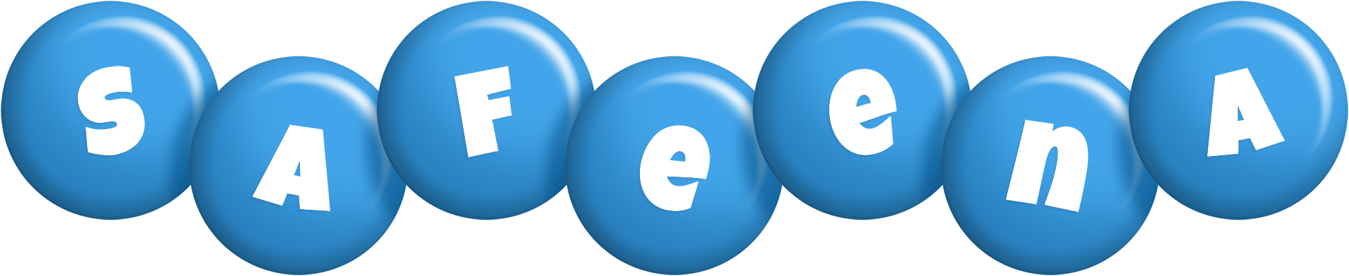 Safeena candy-blue logo