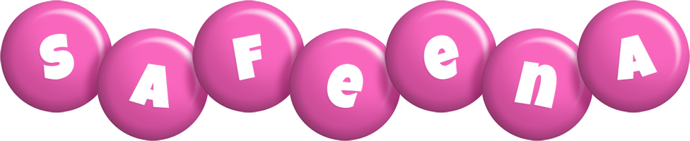 Safeena candy-pink logo