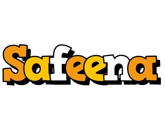 Safeena cartoon logo