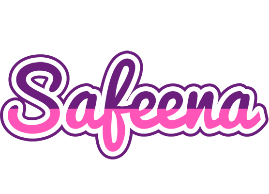 Safeena cheerful logo