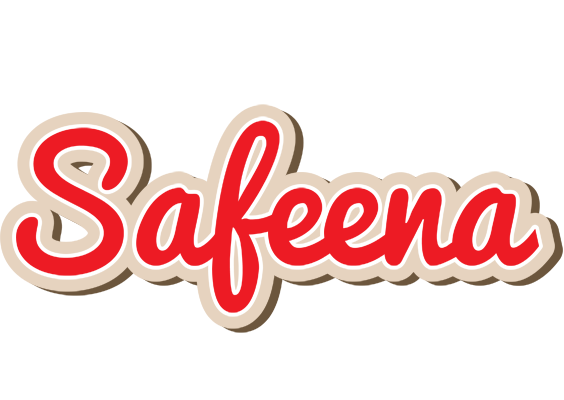Safeena chocolate logo