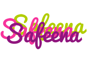 Safeena flowers logo