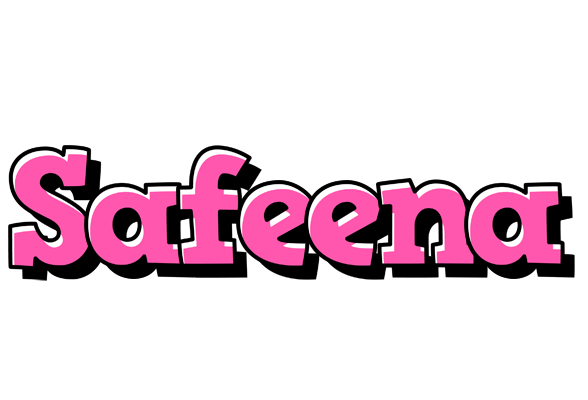 Safeena girlish logo