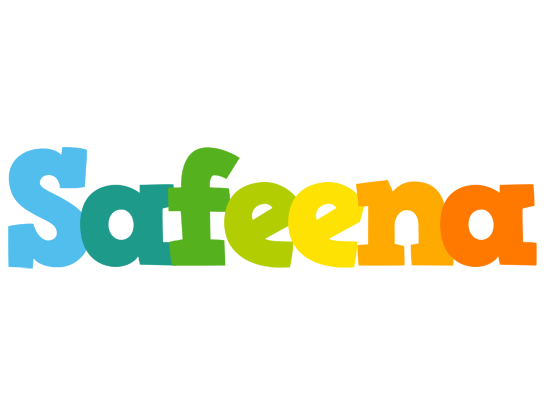 Safeena rainbows logo