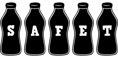 Safet bottle logo