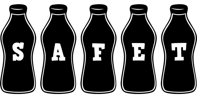 Safet bottle logo