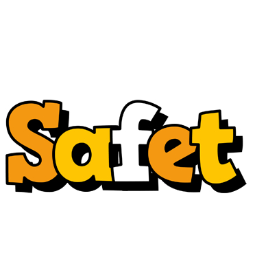 Safet cartoon logo