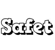 Safet snowing logo