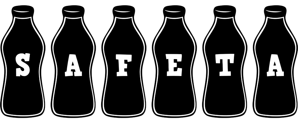 Safeta bottle logo