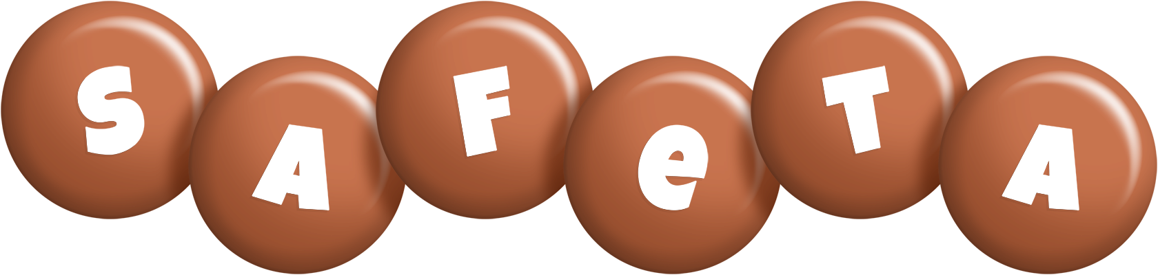 Safeta candy-brown logo