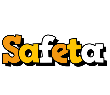 Safeta cartoon logo