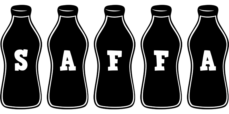 Saffa bottle logo