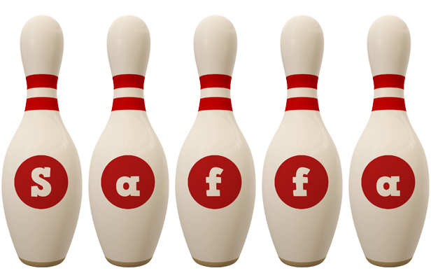 Saffa bowling-pin logo