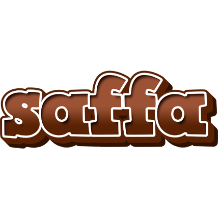 Saffa brownie logo