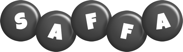 Saffa candy-black logo