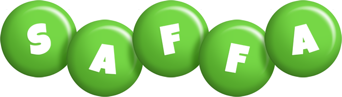 Saffa candy-green logo