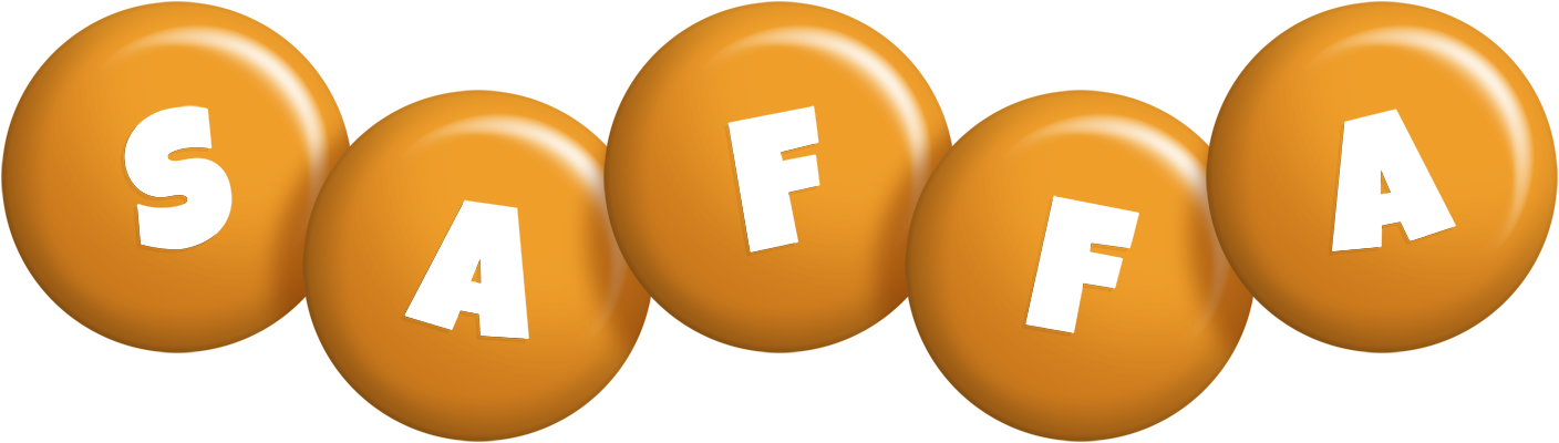 Saffa candy-orange logo