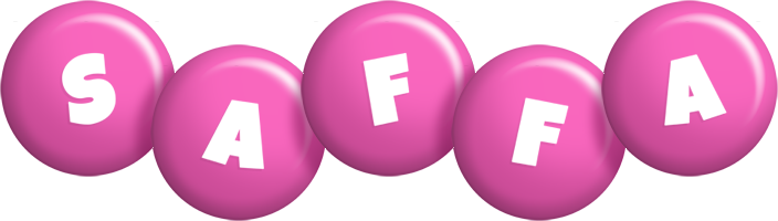 Saffa candy-pink logo