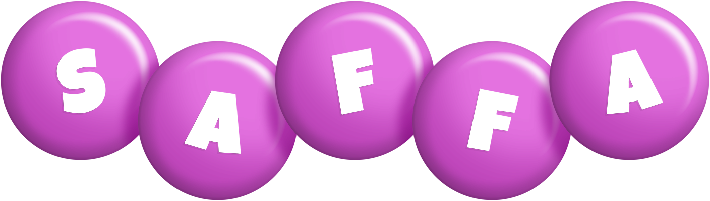 Saffa candy-purple logo