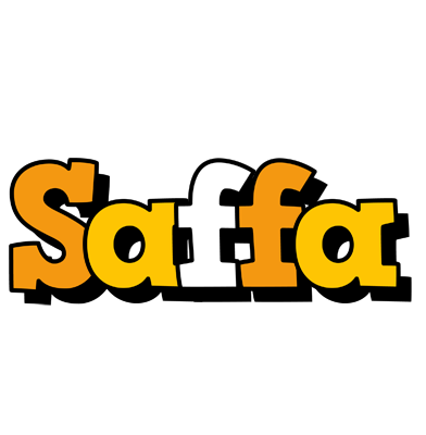 Saffa cartoon logo