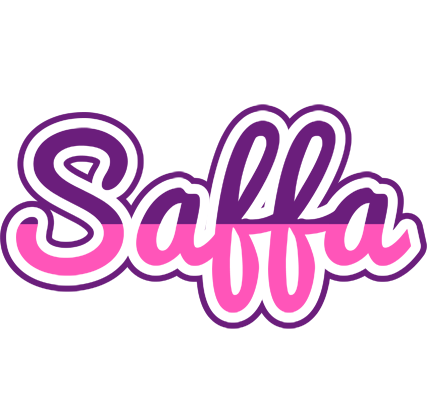 Saffa cheerful logo