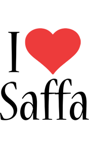 Saffa i-love logo