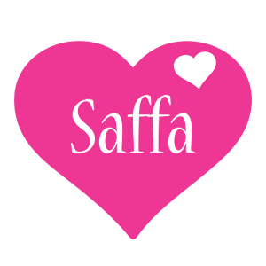 Saffa love-heart logo