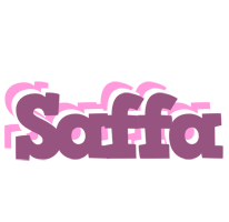 Saffa relaxing logo