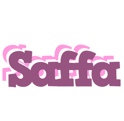 Saffa relaxing logo