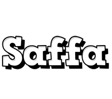 Saffa snowing logo