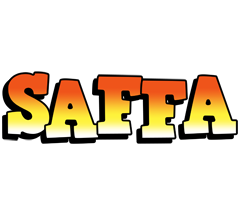 Saffa sunset logo