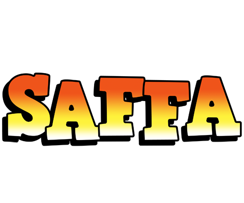Saffa sunset logo
