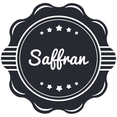 Saffran badge logo
