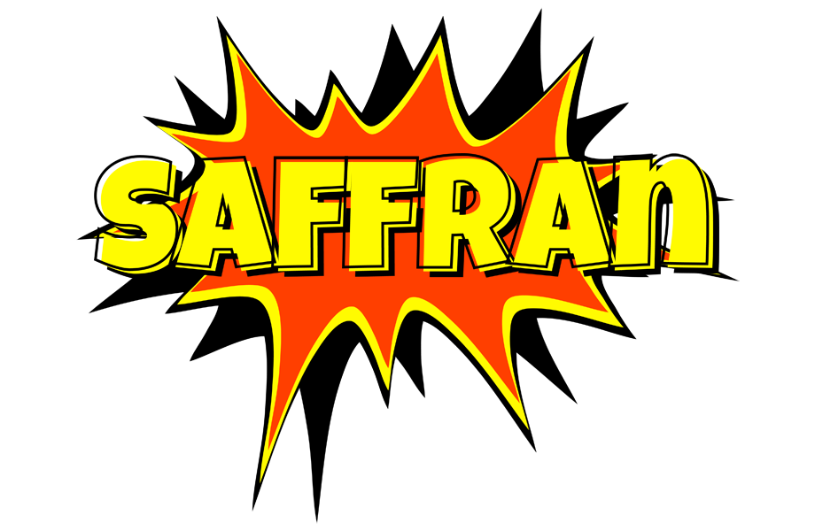 Saffran bazinga logo