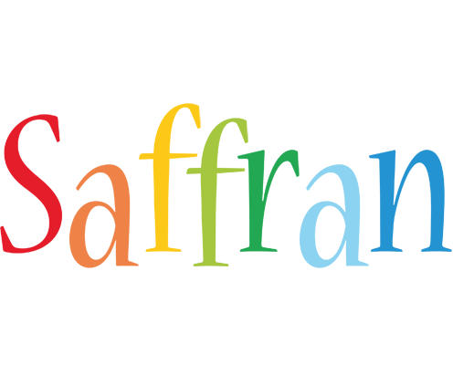 Saffran birthday logo