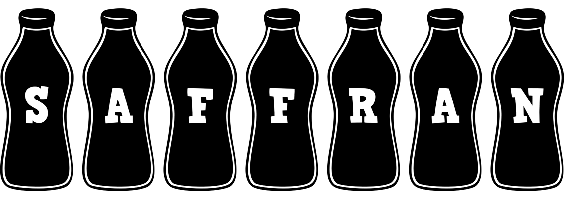 Saffran bottle logo