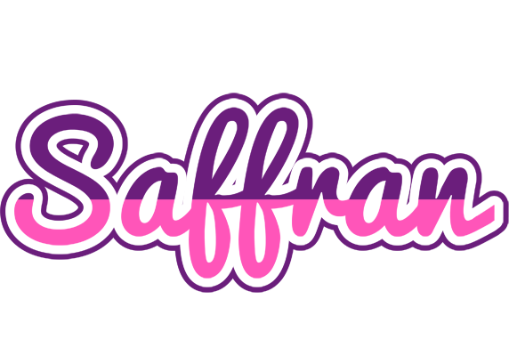 Saffran cheerful logo